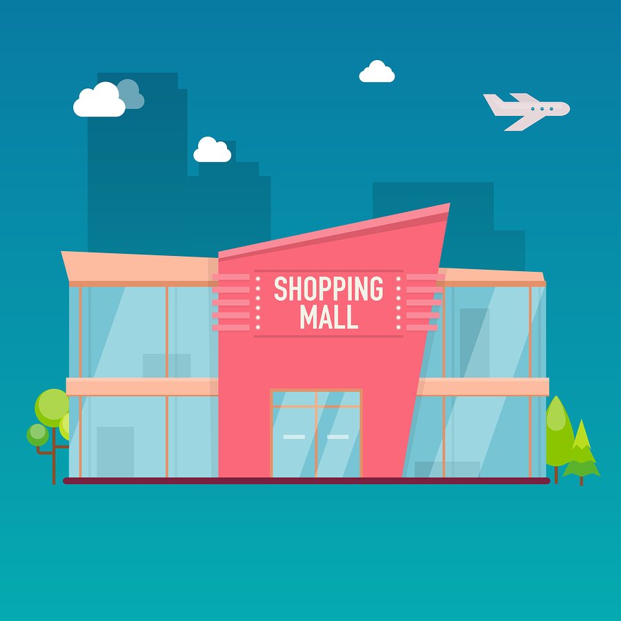 shopping mall-commercial real estate